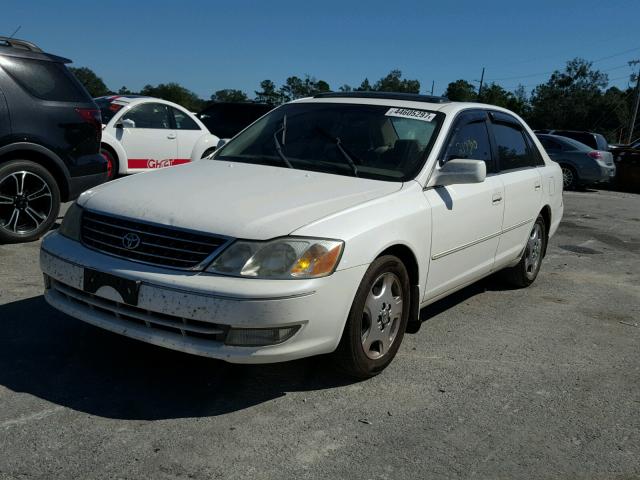 4T1BF28B43U270690 - 2003 TOYOTA AVALON XL WHITE photo 2