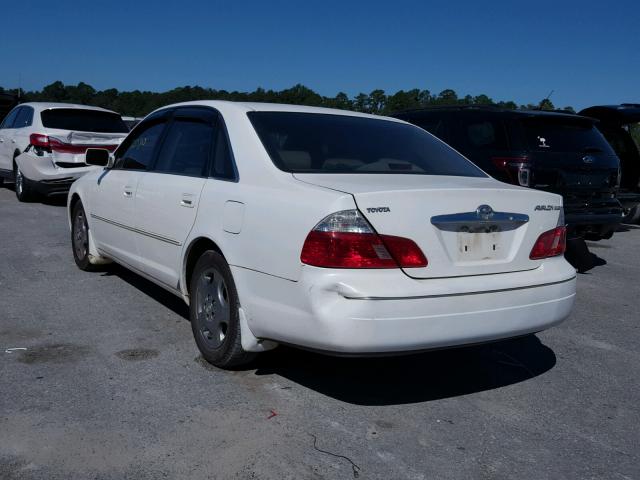 4T1BF28B43U270690 - 2003 TOYOTA AVALON XL WHITE photo 3