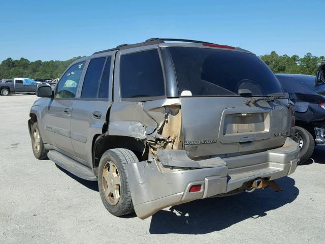 1GNDS13S132403337 - 2003 CHEVROLET TRAILBLAZE GOLD photo 3