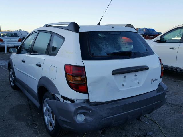 5Y2SL65858Z417381 - 2008 PONTIAC VIBE WHITE photo 3