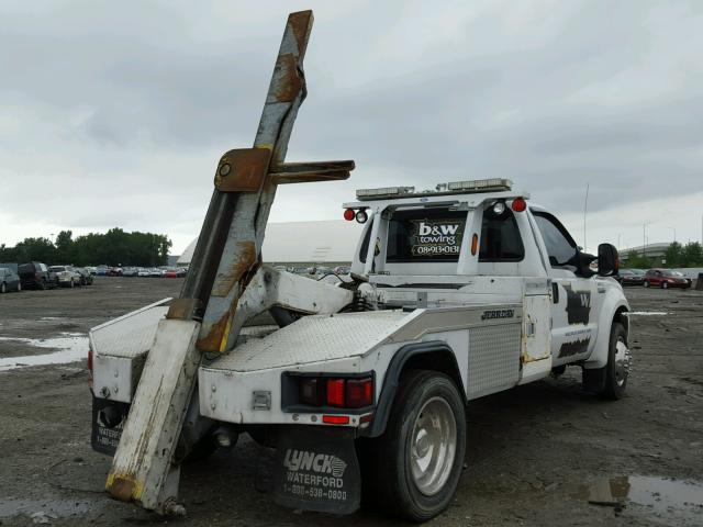 1FDXF46P26ED53520 - 2006 FORD F450 SUPER WHITE photo 4