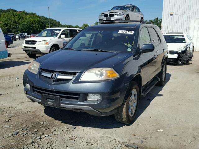 2HNYD18866H527594 - 2006 ACURA MDX TOURIN GRAY photo 2