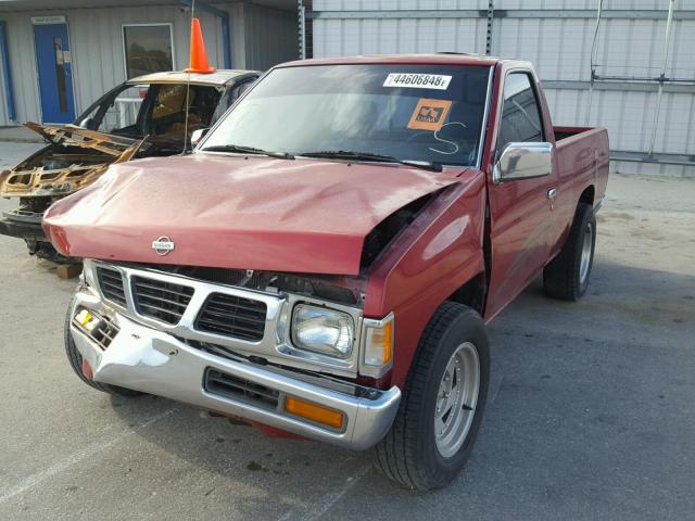 1N6SD11S0RC411667 - 1994 NISSAN TRUCK BASE RED photo 2