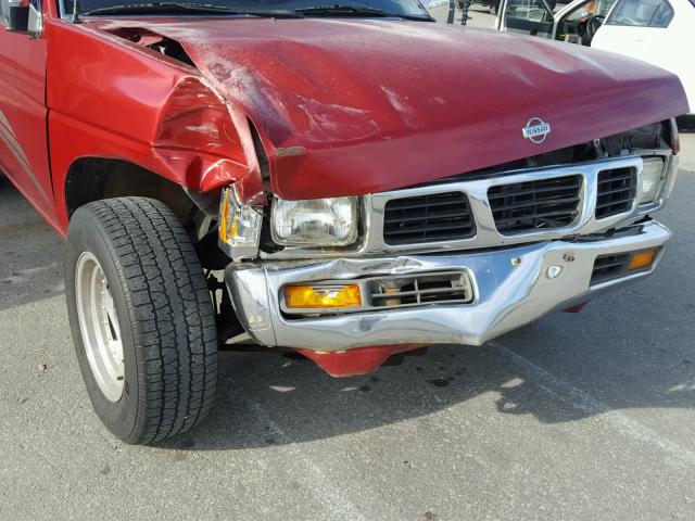 1N6SD11S0RC411667 - 1994 NISSAN TRUCK BASE RED photo 9