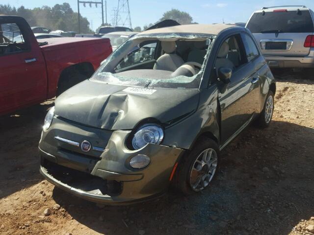 3C3CFFDR6DT529148 - 2013 FIAT 500 POP GREEN photo 9