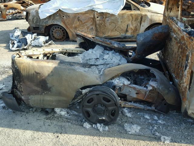 5TENX22N58Z519580 - 2008 TOYOTA TACOMA BURN photo 9