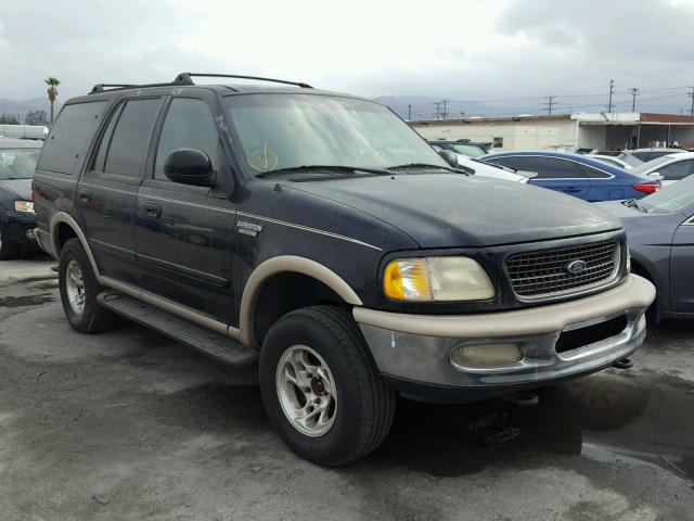 1FMPU18L5WLA49317 - 1998 FORD EXPEDITION BLACK photo 1