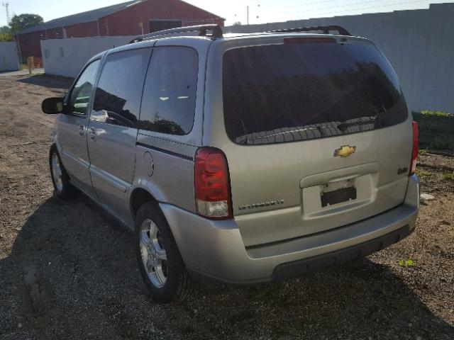 1GNDU33137D207651 - 2007 CHEVROLET UPLANDER L 银色 照片 3