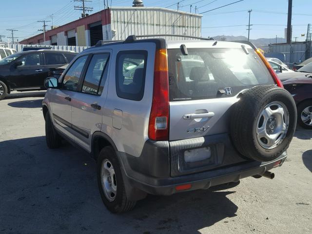 JHLRD78493C007269 - 2003 HONDA CR-V SILVER photo 3