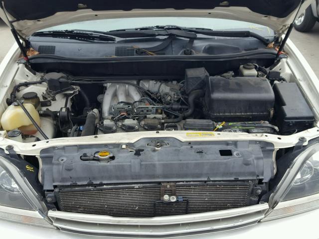 JT6HF10U5X0025486 - 1999 LEXUS RX 300 WHITE photo 7