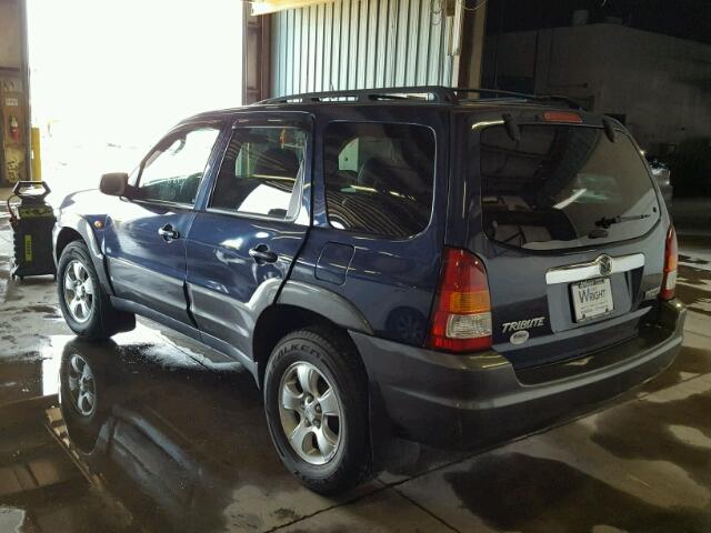 4F2CZ96113KM46075 - 2003 MAZDA TRIBUTE ES 蓝色 照片 3