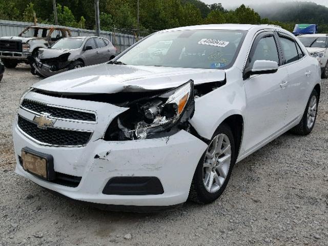 1G11D5RR5DF113218 - 2013 CHEVROLET MALIBU 1LT WHITE photo 2