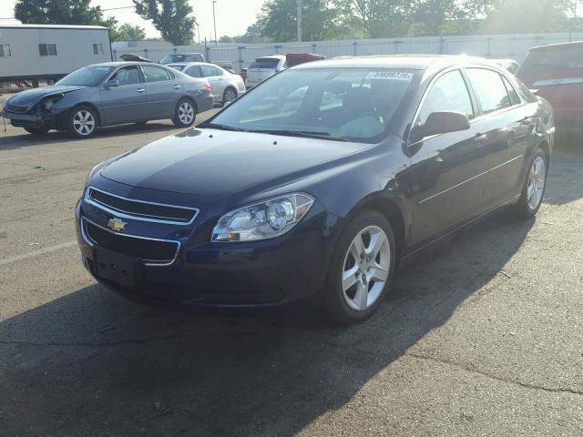 1G1ZB5E1XBF370851 - 2011 CHEVROLET MALIBU LS Mavi foto 2
