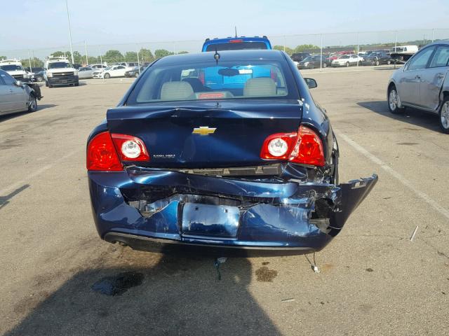 1G1ZB5E1XBF370851 - 2011 CHEVROLET MALIBU LS Mavi foto 4