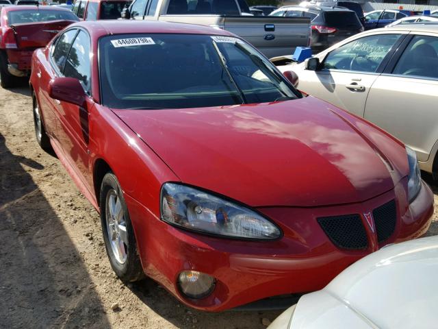 2G2WP552881107993 - 2008 PONTIAC GRAND PRIX RED photo 1