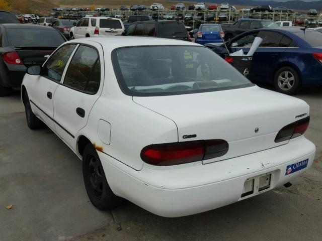 1Y1SK5264SZ097845 - 1995 GEO PRIZM BASE WHITE photo 3