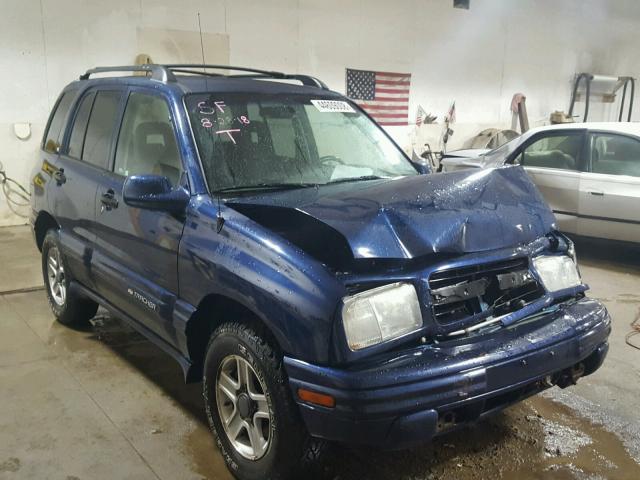 2CNBJ634146900857 - 2004 CHEVROLET TRACKER LT BLUE photo 1