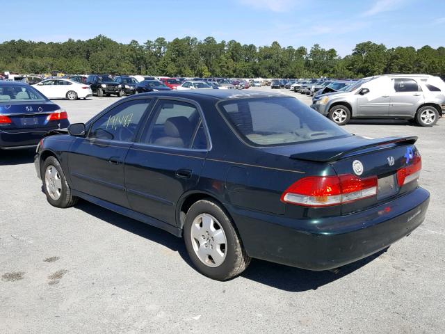 1HGCG16551A077249 - 2001 HONDA ACCORD GREEN photo 3