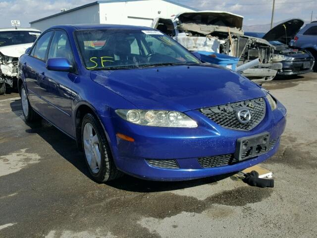 1YVFP80D035M09429 - 2003 MAZDA 6 BLUE photo 1