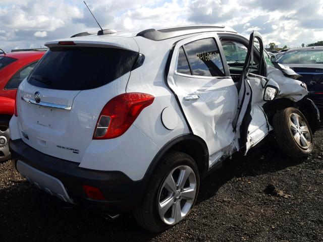 KL4CJFSB2GB540471 - 2016 BUICK ENCORE CON WHITE photo 4