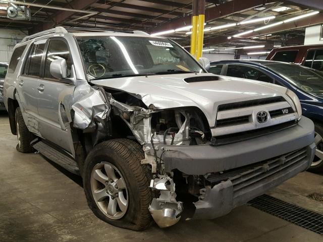 JTEBT14R030002071 - 2003 TOYOTA 4RUNNER SR SILVER photo 1