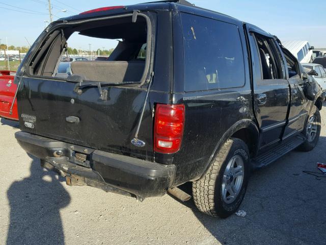 1FMPU16L91LA99696 - 2001 FORD EXPEDITION BLACK photo 4