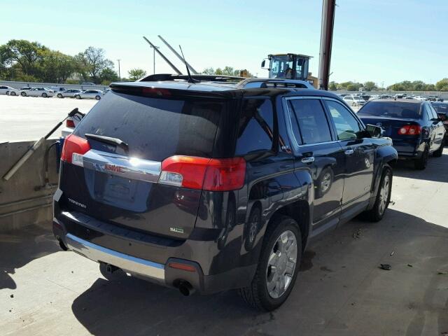 2CTFLWE5XB6219328 - 2011 GMC TERRAIN SL BLACK photo 4