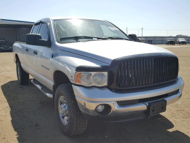3D7KU28C03G758207 - 2003 DODGE RAM 2500 S SILVER photo 1