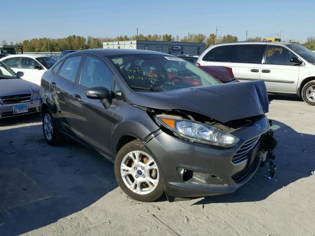 3FADP4BJXFM101536 - 2015 FORD FIESTA SE GRAY photo 1