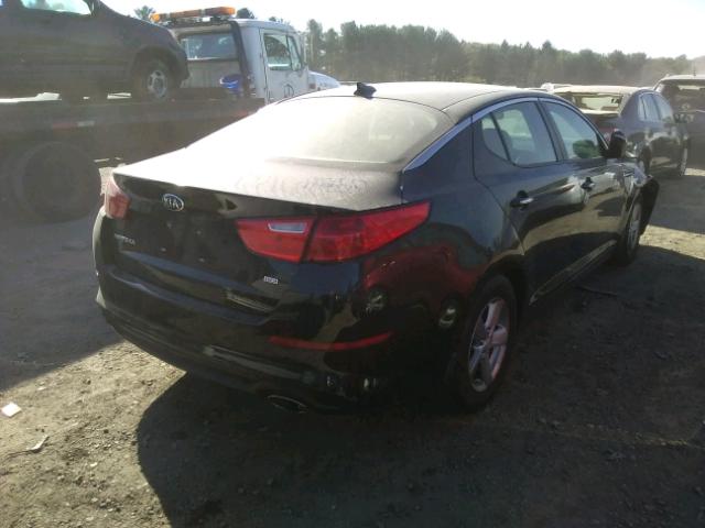 5XXGM4A78FG367290 - 2015 KIA OPTIMA LX BLACK photo 4