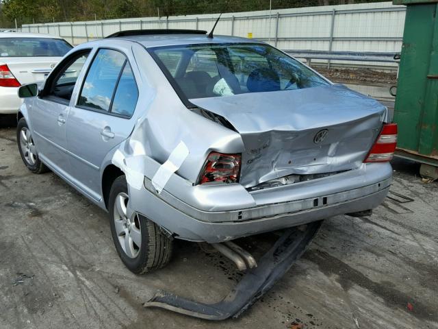 3VWSR69M54M071749 - 2004 VOLKSWAGEN JETTA GLS SILVER photo 3