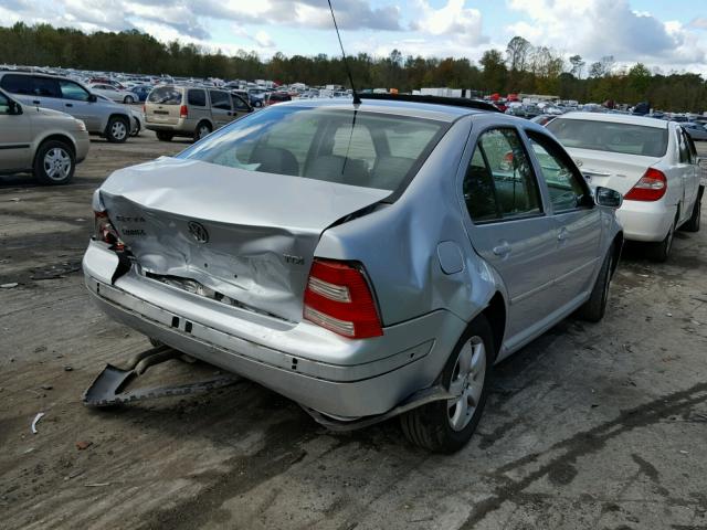 3VWSR69M54M071749 - 2004 VOLKSWAGEN JETTA GLS SILVER photo 4