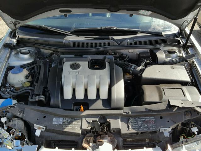 3VWSR69M54M071749 - 2004 VOLKSWAGEN JETTA GLS SILVER photo 7