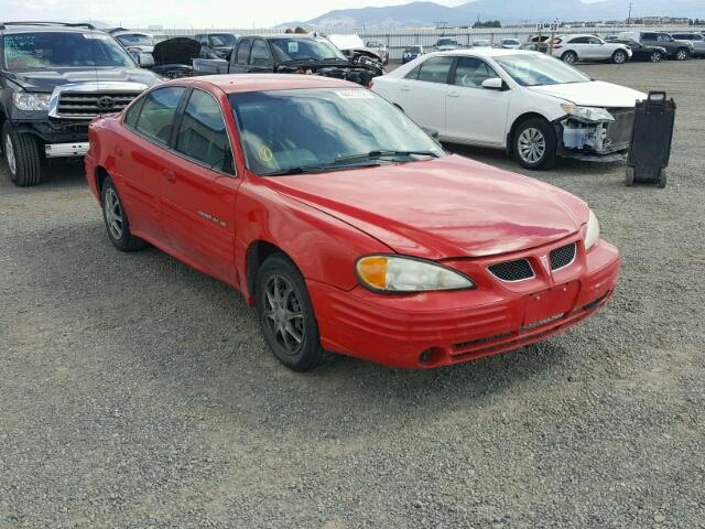 1G2NF52T2YM771285 - 2000 PONTIAC GRAND AM S Qırmızı foto 1