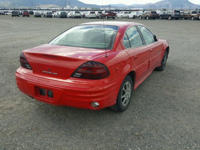 1G2NF52T2YM771285 - 2000 PONTIAC GRAND AM S Qırmızı foto 4