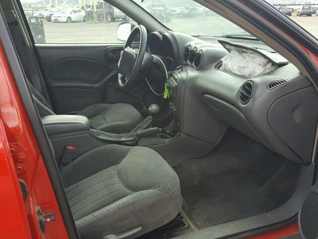 1G2NF52T2YM771285 - 2000 PONTIAC GRAND AM S Qırmızı foto 5