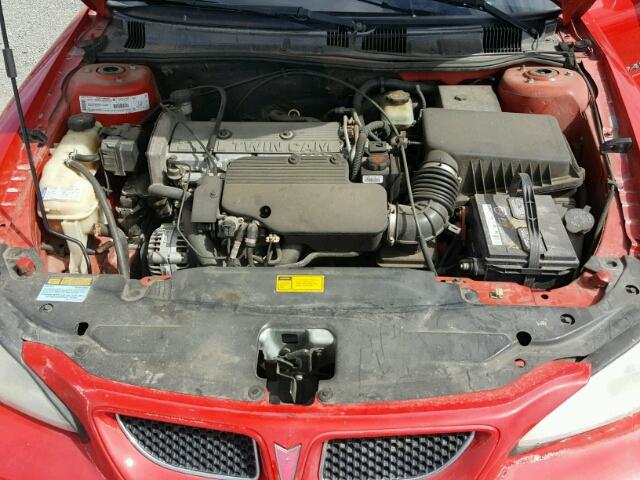 1G2NF52T2YM771285 - 2000 PONTIAC GRAND AM S Qırmızı foto 7