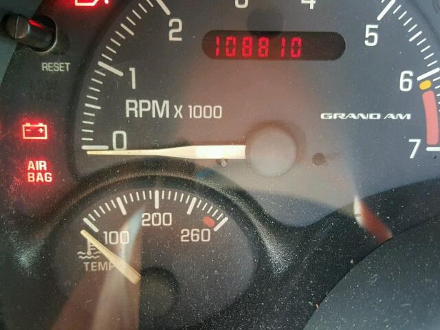 1G2NF52T2YM771285 - 2000 PONTIAC GRAND AM S Qırmızı foto 8