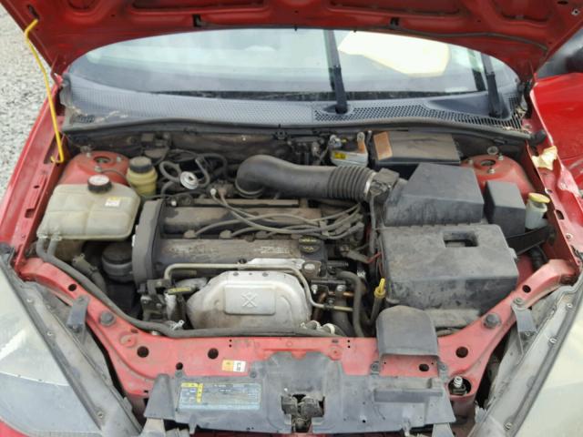 1FAFP34383W330066 - 2003 FORD FOCUS SE C RED photo 7