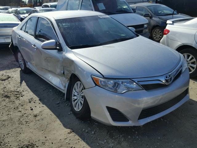 4T1BF1FK0CU104163 - 2012 TOYOTA CAMRY BASE SILVER photo 1
