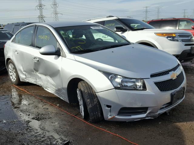 1G1PF5S91B7227271 - 2011 CHEVROLET CRUZE SILVER photo 1