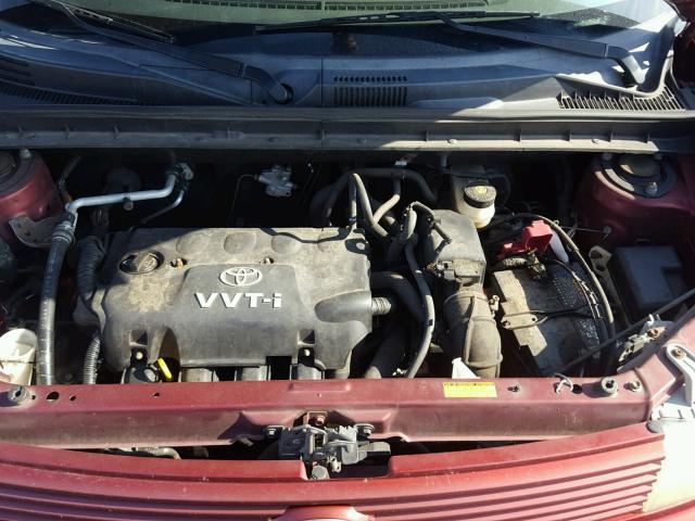 JTLKT324164072140 - 2006 TOYOTA SCION XB Rojo foto 7