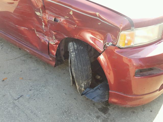 JTLKT324164072140 - 2006 TOYOTA SCION XB Rojo foto 9