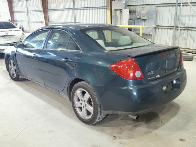 1G2ZH58N374155100 - 2007 PONTIAC G6 GT GREEN photo 3