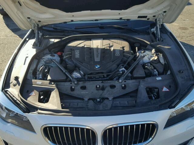 WBAYF8C55ED142249 - 2014 BMW 750 WHITE photo 7