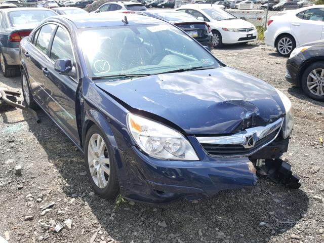 1G8ZS57NX8F137398 - 2008 SATURN AURA XE BLUE photo 1