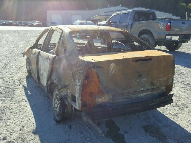 1FAHP3FN1AW176871 - 2010 FORD FOCUS BURN photo 3