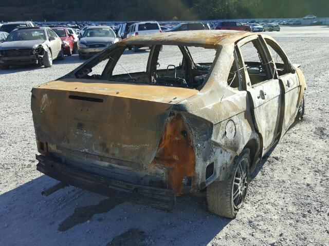 1FAHP3FN1AW176871 - 2010 FORD FOCUS BURN photo 4