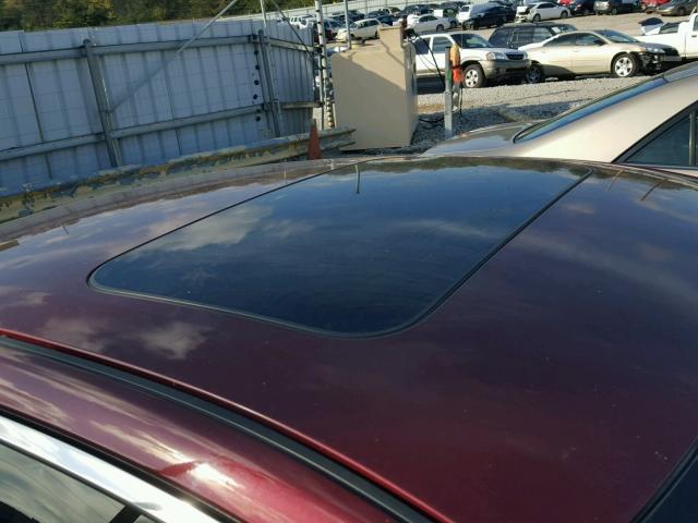 1N4AA5AP5AC856636 - 2010 NISSAN MAXIMA S MAROON photo 10