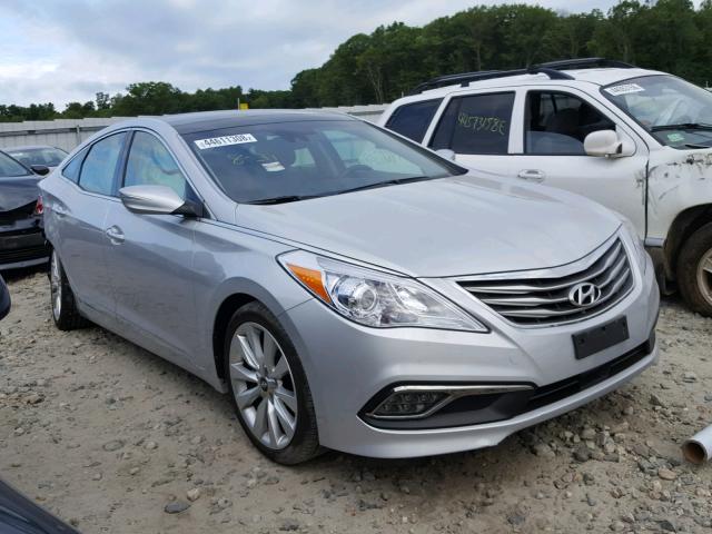 KMHFH4JG6GA508527 - 2016 HYUNDAI AZERA LIMI GRAY photo 1